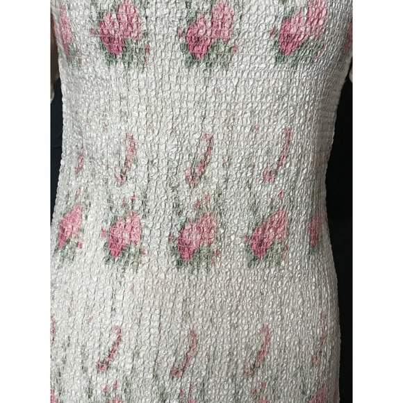 New‎ Loveshackfancy Silk Violet Mini Dress in Dolce Floral Large - Picture 7 of 12